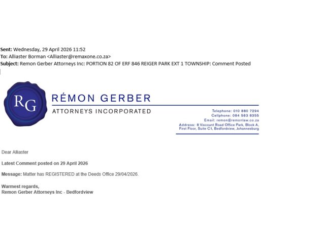 <!--[if BLOCK]><![endif]--> 82  Carma, Reiger Park, Boksburg <!--[if ENDBLOCK]><![endif]-->